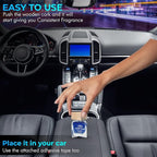 Tasotti Car Air Freshener, Luxury Perfume for Car and Home, Long-Lasting Air Freshener and Odor Eliminator, Secret Cube Collection (Tropical Fruit)