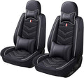 Car Seat Cover 2 Seats for Chevrolet Camaro 2000-2024, Durable Wear Resistant Waterproof Vehicle Cushion Covers, Breathable No Odor Premium Leather Vehicle Seat Covers.(Luxury,Black White)