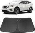 Windshield Sun Shade Custom Fit for 2015-2020 2021 2022 2023 2024 Nissan Murano Accessories Foldable Window Sunshade Sun Blocker Protect Car from Sun Rays & Heat Damage Keep Car Cooler