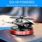 Helicopter Car Air Freshener Rotating Solar Car Freshener Airplane Car Perfume