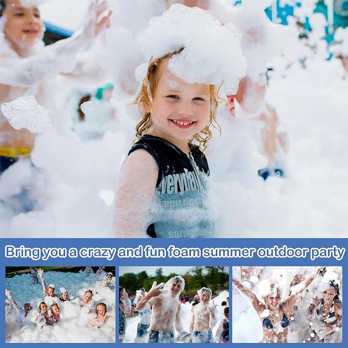 Party Foam Cannon, Foam Machine for Party, Foam Making Machine for Garden Backyard Pool Indoor (Foam Machine)
