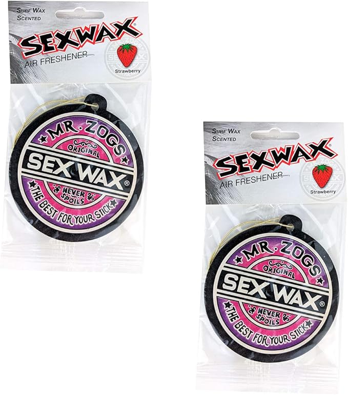 Sex Wax Air Freshener Multi Pack (Strawberry 2 Pack)