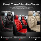 AOMSAZTO Car Seat Covers,2 Front Seats Custom Fit for Honda Ridgeline 2006-2025,Faux Leather Automotive Cushion Covers Seat Protector,Airbag Compatible Waterproof (2 Seats Beige)