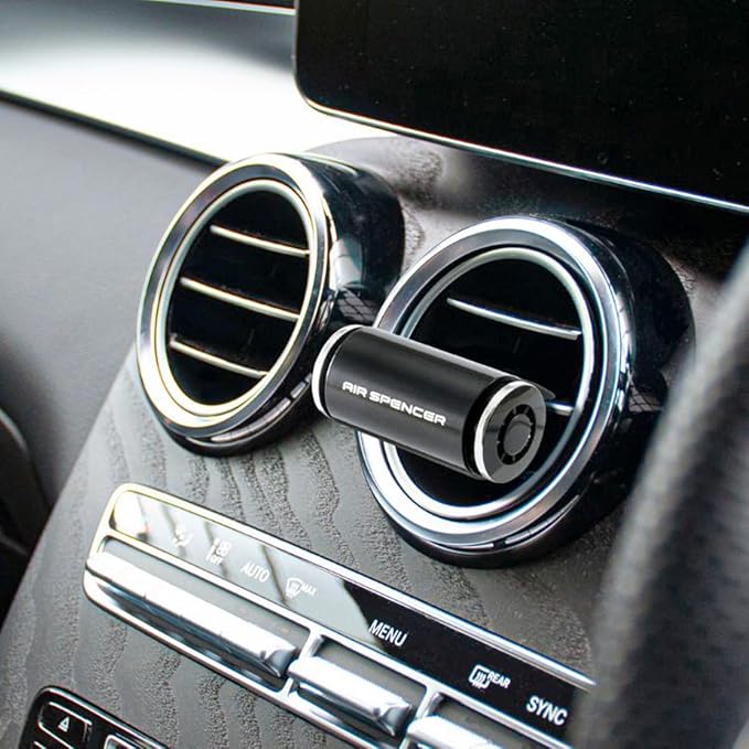 Air Spencer Giga GX Clip Solid/Spill proof, Car Vent Clip Air Freshener (Squash)