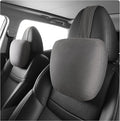 2pcs Car Neck Pillow for headrests,Support Drive Seats Head Cushion Pillows,Microfiber Velvet,Plant-Based Polyester,Thickness & Height Adjustable,11.8x7.5,Inner Liner fillable(Grey)