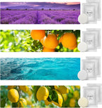 8 Packs Car Air Vent Clips Freshener Refills Solid Fragrance Replacement Pads, Long Lasting Fresheners for Cars(4 Scents included Cologne,Lavender, Lemon, Ocean)