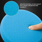 Blue T60 Moderate-Cut Foam Pad, SPTA 1Pcs 7.5 Inch Face for 7 Inch 180mm Backing Plate Compound Buffing Sponge Pads for Car Buffer Polisher Compounding, Polishing and Waxing -FPTSS6B