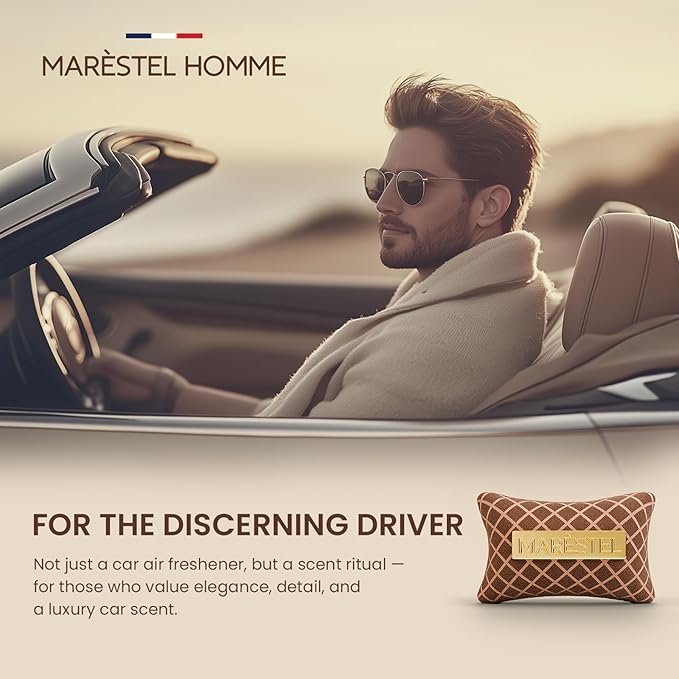 Luxury Car Air Freshener - Car Perfume Air Freshener, Long Lasting Fragrance Diffuser - Interior Scent Accessory, Unique Gift