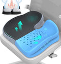 Seat Cushions for Office Chairs Wheelchair Cushion for Long Sitting Back Pain，Memory Foam Seat Car Computer Desk Chair Cushion，Coccyx Cushion for Tailbone Pain Relief Cushion Office Chair Black Blue
