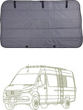 VanEssential Insulated Magnetic Blackout Window Cover Designed for Mercedes-Benz NCV3 & VS30 Middle Window 170 Length Van (Left Hand Side for Van Years 2007 to Current Model) - Charcoal Gray