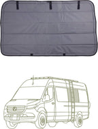 VanEssential Insulated Magnetic Blackout Window Cover Designed for Mercedes-Benz NCV3 & VS30 Middle Window 170 Length Van (Left Hand Side for Van Years 2007 to Current Model) - Charcoal Gray