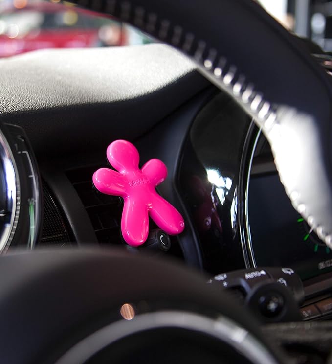 Mr & Mrs for People Car Air Freshener with Refill Niki Blister Gardenia of Tahiti Pink