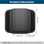 Car Center Console Cover, Upgraded Memory Cotton Auto Armrest Cushion with 2 Storage Bags, Waterproof Middle Console Cover Arm Rest Box Pad Car Interior Accessories for Most Vehicles