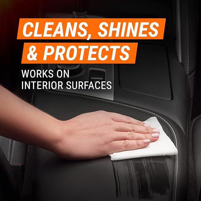 Armor All Extreme Shield Protectant Wipes by Armor All, Interior Car Cleaning Wipes with UV Protection Against Cracking and Fading, 25 Count (Pack of 2)
