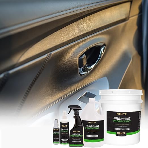 Rolite Premium Protectant (4oz) with Maximum UV Protection for Interior & Exterior Vinyl, Plastic, Rubber, Dashboards for Automotive, Marine, RVs (Pack of 2)