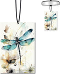Dragonfly Car Air Freshener Hanging,Car Accessories Dragonfly Gifts for Women and Men New Driver Auto Decor Rearview Mirror Hanging Accessories,Cute Aromatherapy for Cars Interior or Locker