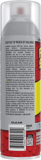 Flex Seal, 14 oz, 2-Pack, Clear, Stop Leaks Instantly, Transparent Waterproof Rubber Spray On Sealant Coating, Perfect for Gutters, Wood, RV, Campers, Roof Repair, Skylights, Windows, and More