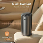 Waterless Car Diffuser, Battery Operated Essential Oil Diffuser with Timer, No Leakage Technology, Super Quiet Cordless Aromatherapy for Car