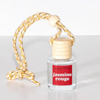 COOLGIRLCANDLES Jasmine Rouge Car Air Hanging Fragrance Oil Diffuser for Essential Oils, Scents Aromatherapy, Long Lasting Car Diffuser Bottle