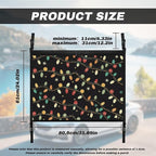 Generic Christmas Bulb Car Ceiling Cargo Net Pocket, 31.69"x24.02"Mesh Nine SUV Roof Organizer Long Trip Storage Bag Interior Accessories Christmas Decor Gifts