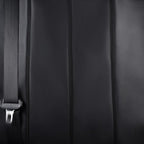 Flying Banner car seat Covers Protects Water Proof Faux Leather Carbon Fiber Front and Rear Bench (Gray Black, Full Set - 9PCS)
