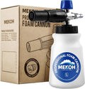 MEKOH Foam Cannon for Pressure Washer, Thick Snow Car Wash Foam Gun with 1.1mm Orifice & 1/4" Quick Connect, Pressure Washer Soap Cannon Attachment for Auto Detailing, Big Mouth Foam Blaster, 4000 PSI