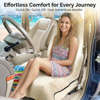 Car Seat Cover, Premium Auto Seat Towel Fit Cars SUV Trucks, Ideal Gift for Active People Who Work Sweat Swim Run Beach, Tan