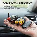 P-40 Warhawk Car Air Freshener with Spinning Propeller - Vent Clip Dashboard Decor for Men, Long Lasting Odor Eliminator & Aviation Gift (style-D-2PCS)