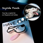 Car Passive Essential Oil Diffuser - Flapping Tongue Dog Air Freshener Vent Clip, Cute Car Dashboard Decor Accessories for Women, Gift for Dog Lovers