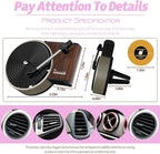 Personalized Custom Car Air Freshener, Double Sided Custom Photo, Record Player Shaped Fragrance Vent Clip, Unique and Cute Car Interior (Customize, Hanging B)