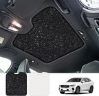 Car Sunroof Sunshade Compatible with Volvo C40 Accessories 2021-2023, One-Piece Glass Roof Sun Shade, Foldable Car Sunshade Roof, Sunroof Cover, Sun UV Protection
