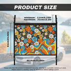 Flower Rainbow Car Roof Storage Bag Car Storage Bag Organizer Premium Car Seat Organizer Can Hold Mobile Phone, Wallet, Glasses