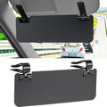 JOYTUTUS Sun Visor Extender for Cars, Sun Visor Extension Universal Sun Blocker UV400, Adjustable Visor Extension for Car Visor,Double-Clip,Anti Glare Stray Light