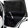 AUGOLA Car Window Shades, 2 Pack Breathable Mesh Side Sun Shades, Stretch Screens for Baby/Camping, Heat Block UV Protection, Back Window Covers for Car, Truck, SUV, Van (XL 63''x28'')