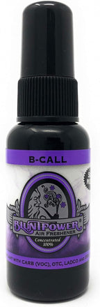BluntPower (B-Call, 1 Pack) Concentrated Air Freshener for Room and Car Spray - Oil-Based Diffuser Spray Bottle - Long-Lasting Bathroom Spray, Car Freshener, & Odor Eliminator Spray