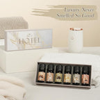 Auelife Hotel Collection Diffuser Oil Set - 6x10ml Luxury Hotel Scent Essential Oils for Diffuser - Fragrance Oil Variety Pack- Ideal for Home, Spa, DIY Candle Making Gift