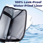 Car Trash Can, Foldable Trash Can Collapsible Hanging Trash Bag for Car Seat, 2 Gallons Leakproof Garbage Bags, Cars Must Haves Interior Accessories Essentials