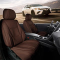 Coverland Custom Fit Car Seat Covers for Car Compatible with [2014-2022 Acura RLX] Premium Leather Non-Slip Memory Foam Waterproof Custom fit Interior Protector [Front Dark Brown- Size Chart A18]
