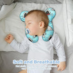 Baby Neck Pillows - Upgraded Toddler Travel Cushion for Toddler Head and Neck, Infant Neck Pillow for Car Plane Stroller Pushchair - Shark B