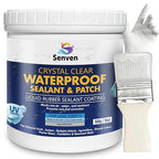 Transparent Waterproof Sealant Waterproof Coating 16oz Invisible Waterproofs Agent Indoor & Outdoor Waterproofs Sealant Clear, Roofs, Walls, Garden, Terraces, Waterproofing Adhesive Glue Water Proof