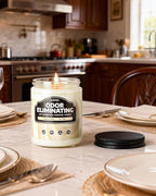 AOOVOO Vanilla Cream Odor Eliminating Highly Fragranced Candle - Eliminates 95% of Pet, Smoke, Food, and Other Smells Quickly, Non Toxic Air Freshing Soy Candle, 9 oz Up to 50 Hours Burn time