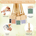 30 Pcs Appreciation Gift Bulk for Coworker Inspirational Empty Hanging Car Air Freshener Diffuser, Sometimes You Forget Your Awesome Thank You Gifts for Nurse Staff Teachers