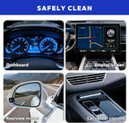 Dashboard Wipes, Car Interior Protectant, Car Protectant Wipes, Car Interior Cleaning Wet Wipes, 60 Count