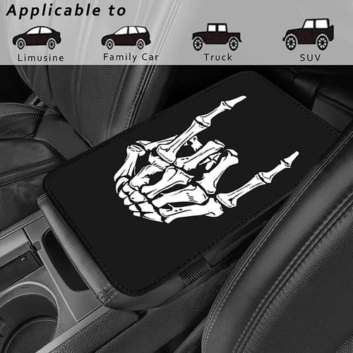 Afro Women Vehicle Center Console Armrest Cover Pad,Black Kind Girl Car Accessories Middle Console Cushion Pad,Auto Arm Rest Mat Decor African American Women Gifts for Most Vehicle SUV Truck