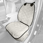 4Knines Car Seat Cover for Dogs – Durable Captains Seat & Front Seat Protector for Dogs, Waterproof, Non-Slip Car Seat Cover for Pets, Easy Install, Protects Vehicle from Dirt, Fur, Scratches (Tan)