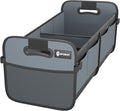 Sposuit Trunk Organizer for Car - 70L Collapsible Car Storage with 11 Pockets & Reinforced Handles, SUV Trunk Organizers for Grocery Cargo(Grey)