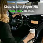 4 Packs Citrus Scented Natural Wood Vent Clips,【Brighten Cabin Mood】 Odor Refresh Car Scents Air Freshener Refills, Long Lasting Fragrance Diffuser, SUV Essentials Gift for Women