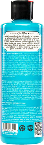 Chemical Guys HydroSlick Intense Gloss SiO2 Ceramic Coating HyperWax - High Shine and Long-Lasting Protection, Ceramic Coating for Cars, Safe for Trucks, SUVs, Motorcycles, RVs, and More - 16 fl oz