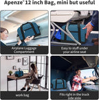 Small Gym Bag Carry On Bag - 12 in Mini Duffle Bag Lightweight for Overnight Travel(Blue)