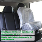 MHWGY Car Seat Sun Shade Cover, Reflective Baby Seat Covers to Keep The Car Seat Cool, Auto Window Sun Protection with Shade Reflector UV Ray Helpers(Maximum Extension Size: 53.1" x 47.2")